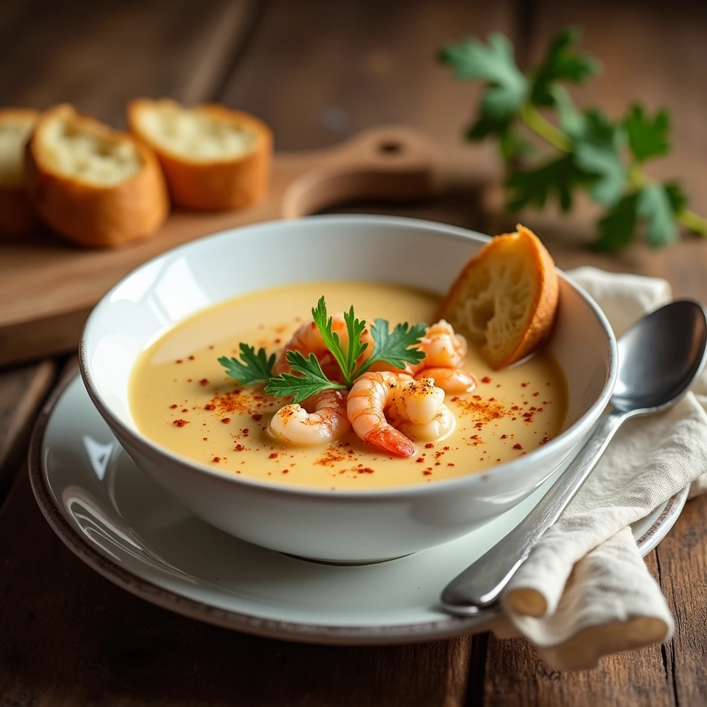 shrimp and crab bisque