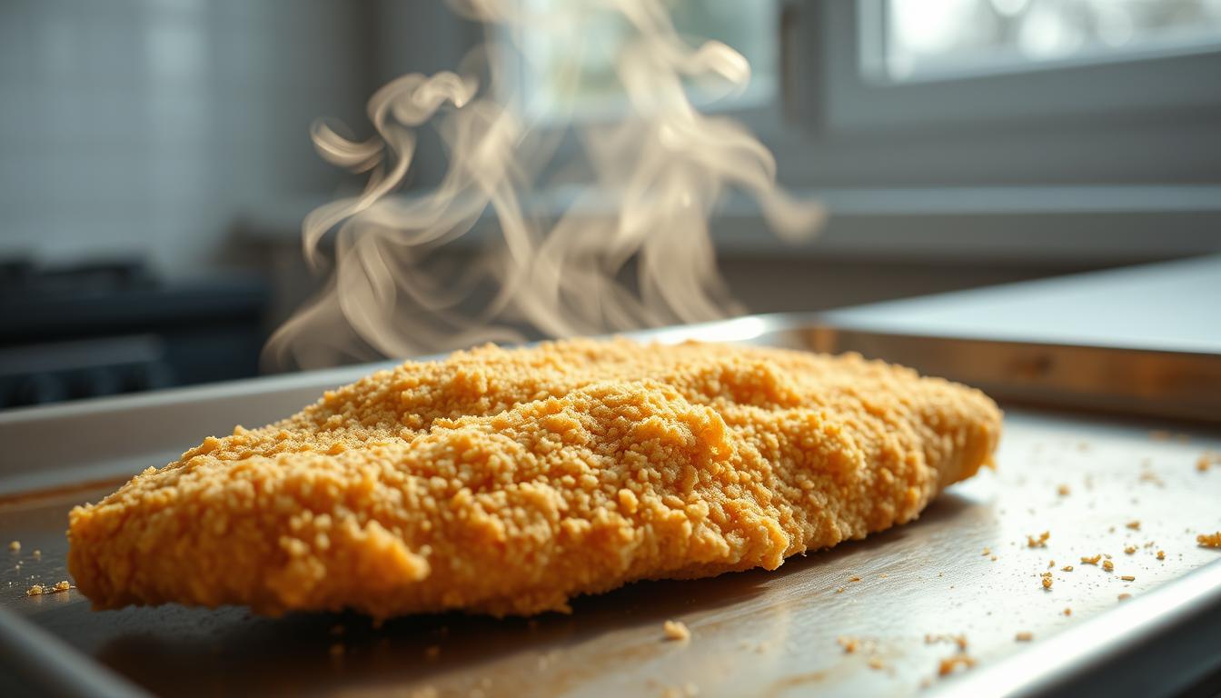 how long to bake breaded chicken