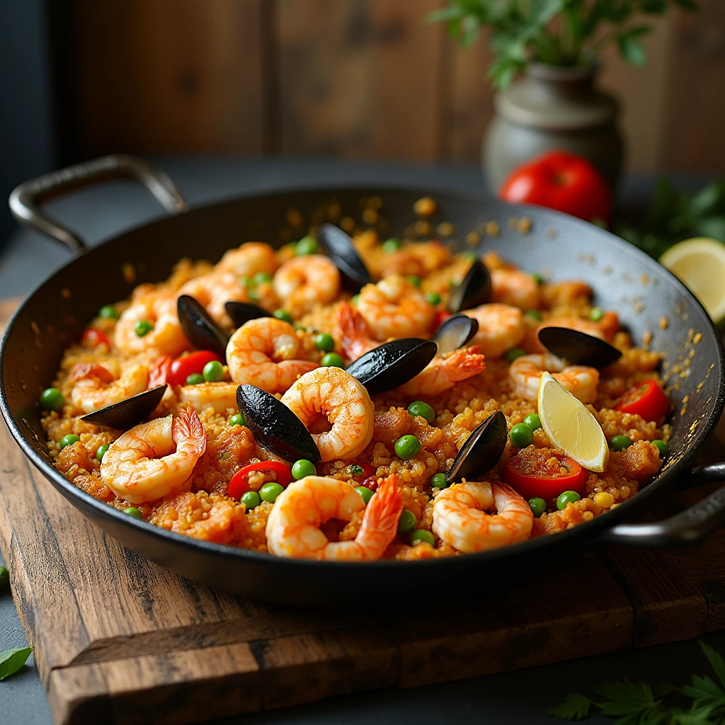 seafood paella