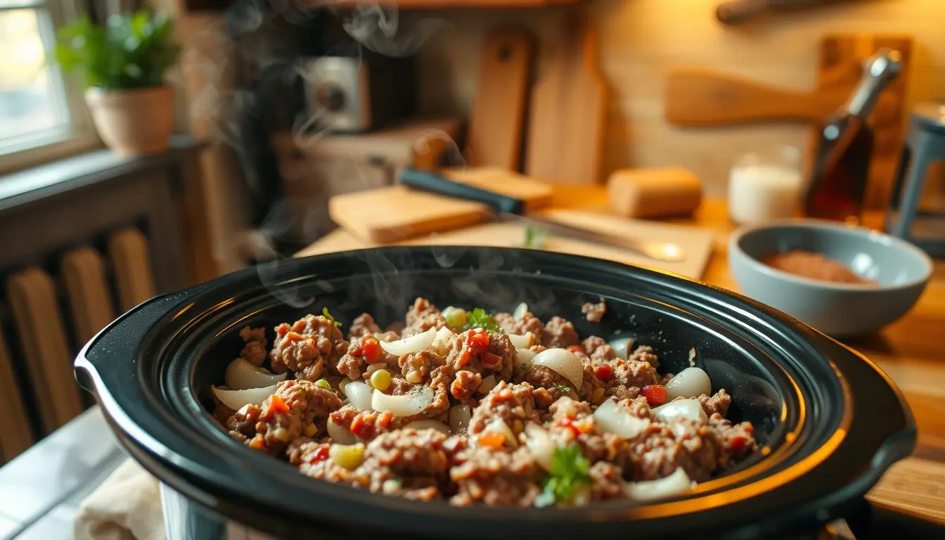 crockpot meals with hamburger meat